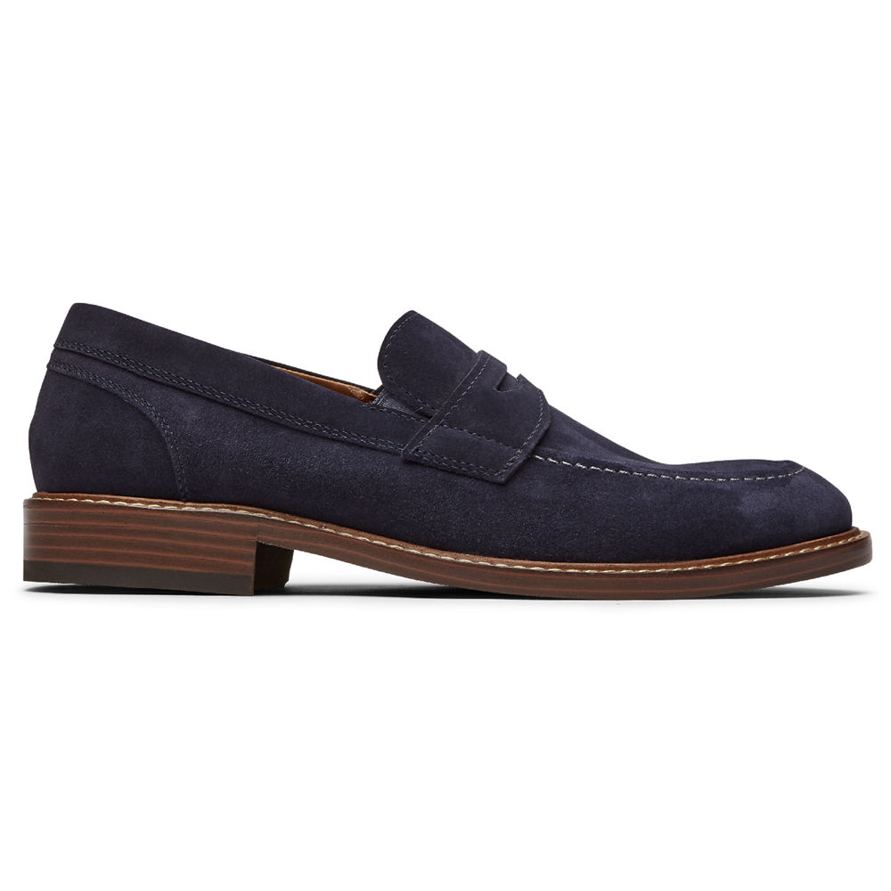 Rockport Loafers Herre Marineblå - Kenton Penny - VUGE14208